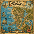 Treasure Map Tee - Haleiwa Vintage Nautical Map Shirt